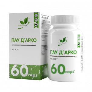 Natural Supp Pau de Arco, 60 капсул