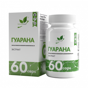 Natural Supp Guarana, 60 капсул