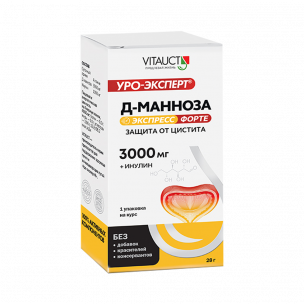 Vitauct Д-Манноза Экспресс Форте 3000 mg, 28 грамм