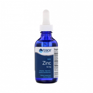 Trace Minerals Ionic Zinc 50 mg, 59 мл