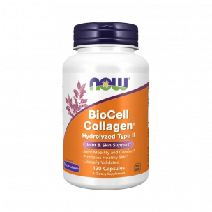NOW BioCell Collagen Hydrolyzed Type II, 120 капсул