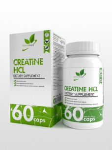 Natural Supp Creatine HCL, 60 капсул