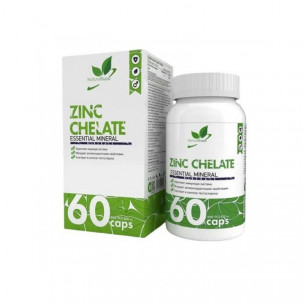 Natural Supp Zinc Chelate, 60 капсул