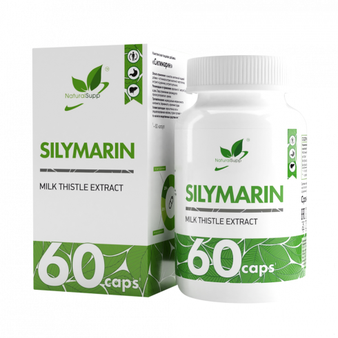 Natural Supp Silymarin, Силимарин комплекс, 60 капсул
