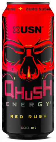 USN Qhush Energy Red Rush, 500 мл