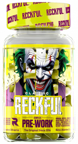 Reckful Pre-workout, 90 капсул