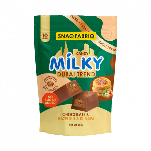 Snaq Fabriq Milky Dubai Trend Конфеты без сахара с начинкой, 130 грамм