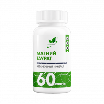 Natural Supp Magnesium Taurate, Магний Таурат, 60 капсул