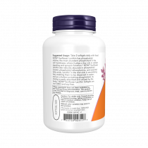 NOW Sunflower Lecithin 1200 mg, Лецитин подсолнечника 1200 мг, 100 капсул