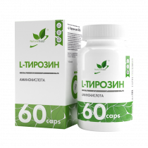 Natural Supp L-Tyrosine caps 500, L-Тирозин капс 500, 60 капсул