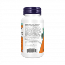 NOW Magnesium Citrate, Магния цитрат, 60 капсул