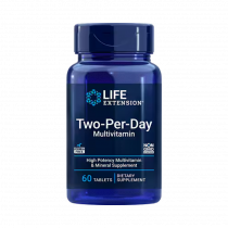 Life Extension Two-Per-Day Multivitamin, Мультивитамины, 60 таблеток