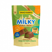 Snaq Fabriq Milky Dubai Trend Конфеты без сахара с начинкой, 130 грамм